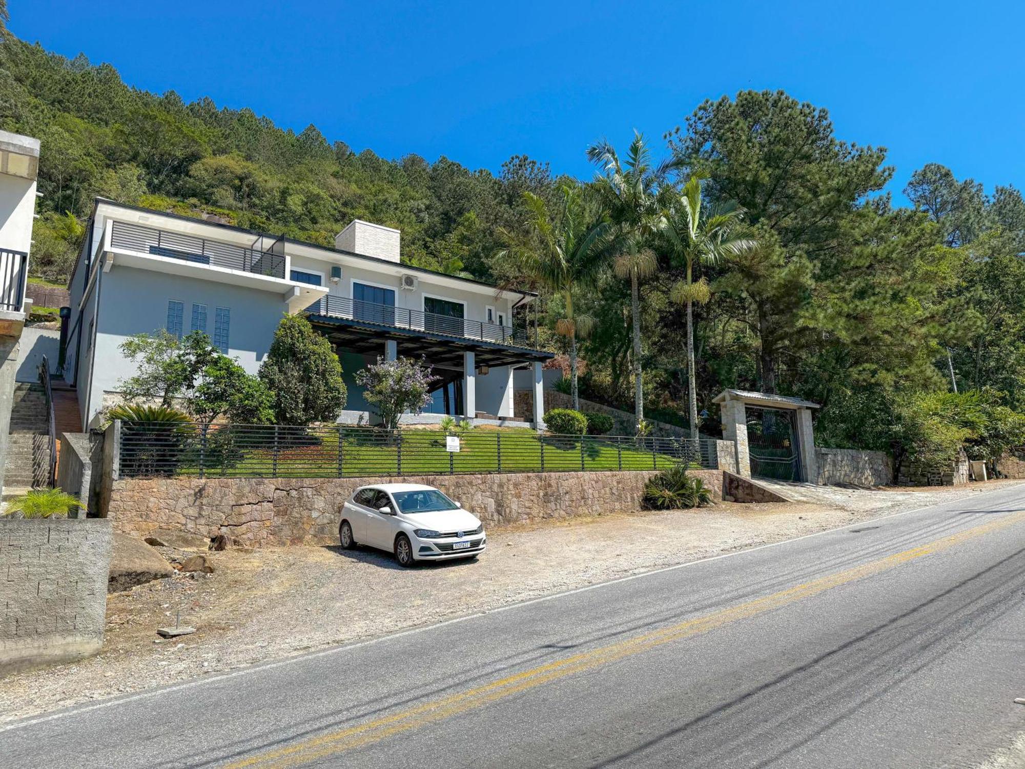 Casa Com Vista Para O Mar Em Governador Celso Ramos Exterior foto