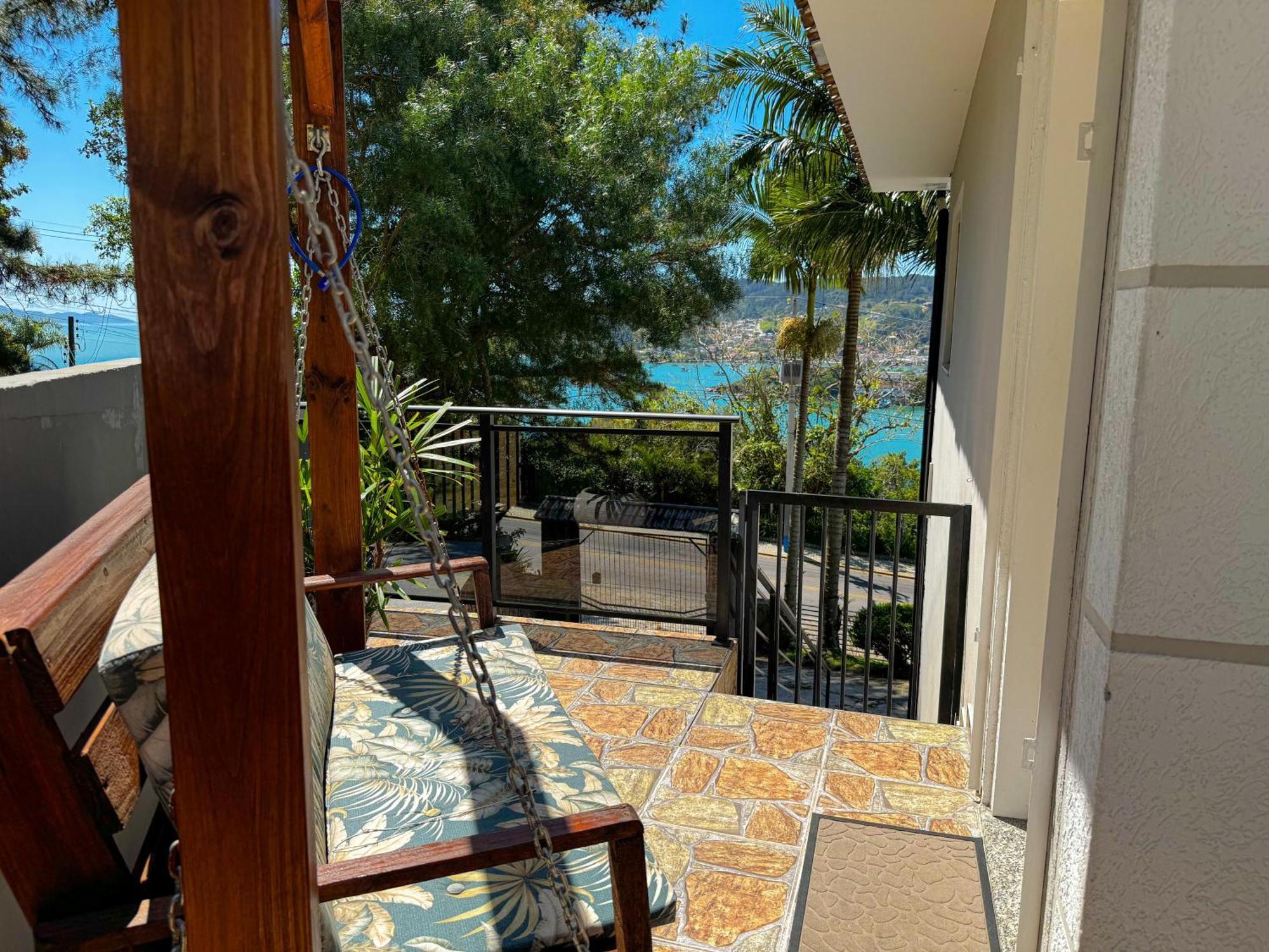 Casa Com Vista Para O Mar Em Governador Celso Ramos Exterior foto