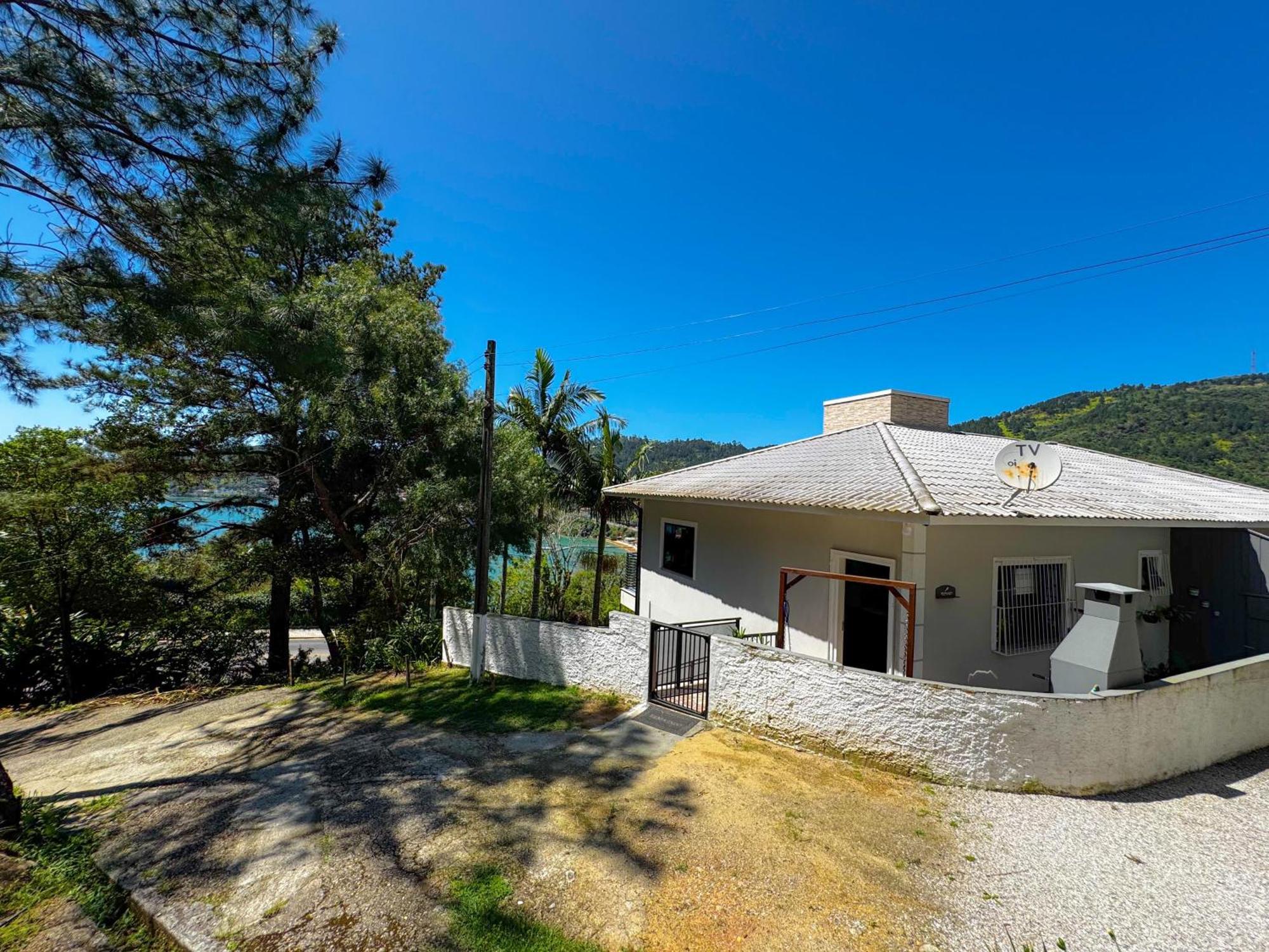 Casa Com Vista Para O Mar Em Governador Celso Ramos Exterior foto