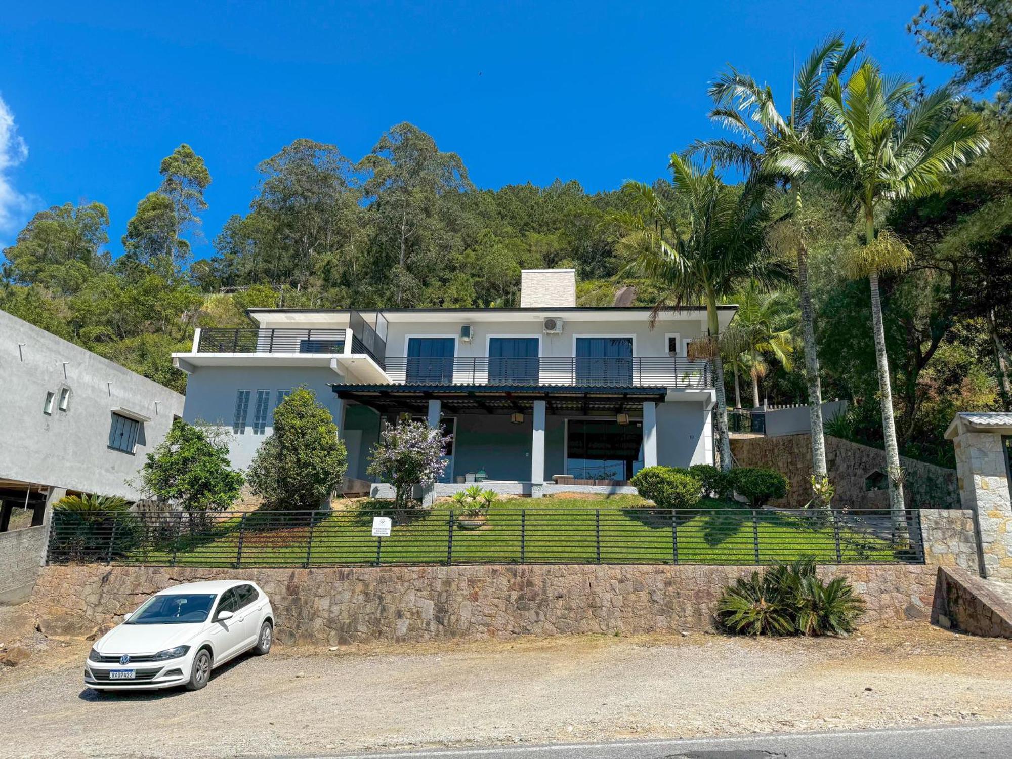 Casa Com Vista Para O Mar Em Governador Celso Ramos Exterior foto