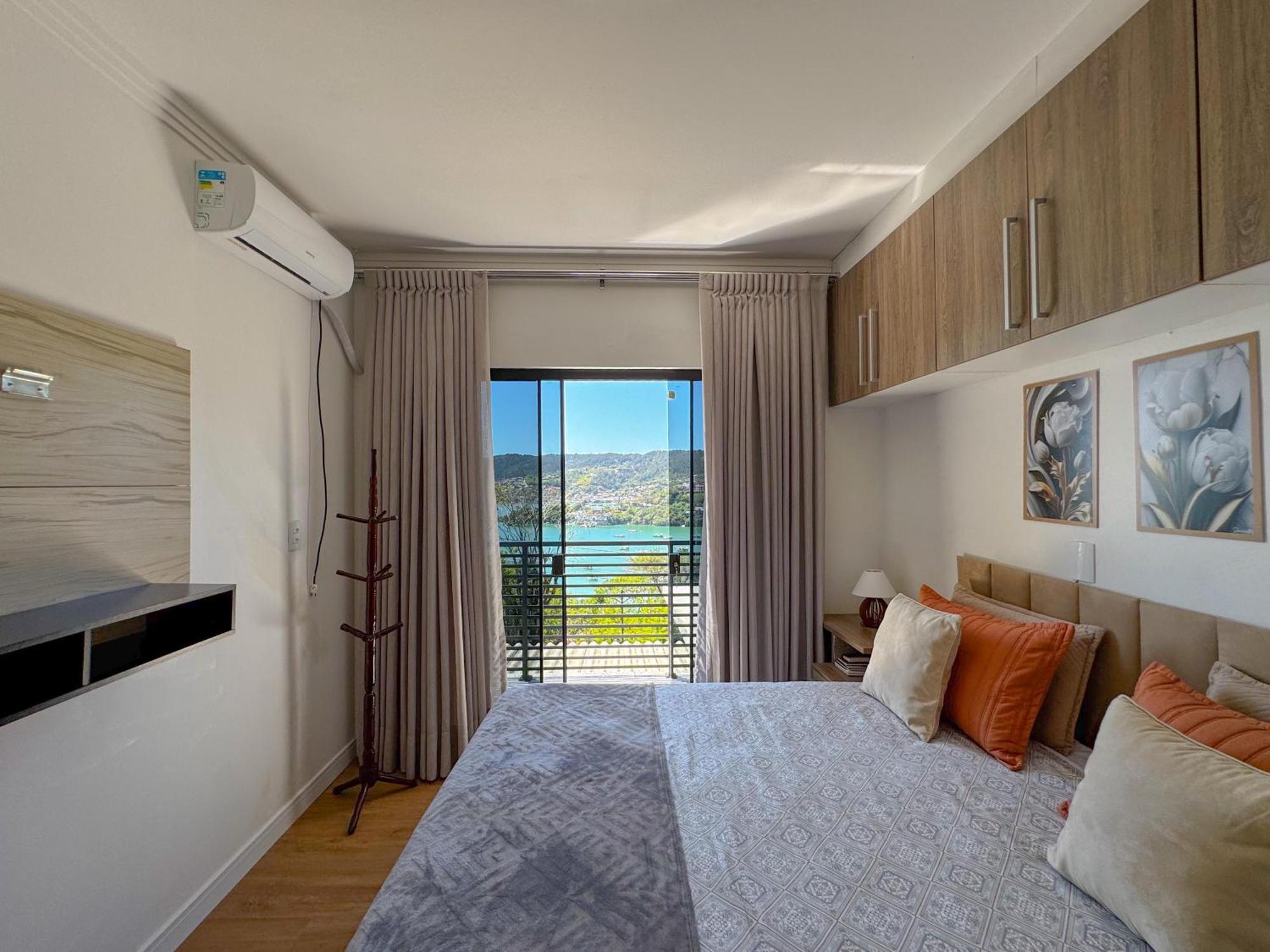 Casa Com Vista Para O Mar Em Governador Celso Ramos Exterior foto
